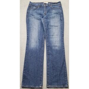 Levi's 505 Straight Leg Jeans Womens 10M Blue Denim Red Tab Faded Streetwear